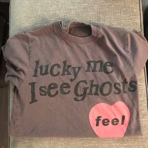 Lucky me I see ghosts t shirt